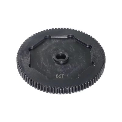 for Tamiya for BBX BB01 for Tamiya BB-01 RC Car Upgrade Parts AccessorieSteel Metal 86T 48P Spur Gear Main Gear 51714s RC Car Parts