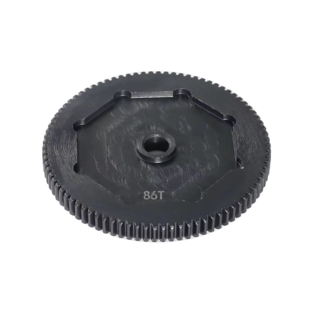 for Tamiya for BBX BB01 for Tamiya BB-01 RC Car Upgrade Parts AccessorieSteel Metal 86T 48P Spur Gear Main Gear 51714s RC Car Parts