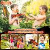 2 Pack Gel Ball Blaster Automatic Toys -100 FPS with 100000+ Outdoor Backyard Shooting Game Activilies ldeal Gift view 3