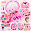 Topsolid Kids Makeup Kit for Girl, Real Washable Makeup for Kid with Mirror, Kids Makeup Sets for Girls 5-8, Princess Toys Cosmetic Set, Christmas & Birthday Gifts Toys for 3 4 5 6 7 8 Year Old Girls view 1