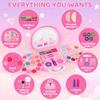 Topsolid Kids Makeup Kit for Girl, Real Washable Makeup for Kid with Mirror, Kids Makeup Sets for Girls 5-8, Princess Toys Cosmetic Set, Christmas & Birthday Gifts Toys for 3 4 5 6 7 8 Year Old Girls view 2