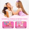 Topsolid Kids Makeup Kit for Girl, Real Washable Makeup for Kid with Mirror, Kids Makeup Sets for Girls 5-8, Princess Toys Cosmetic Set, Christmas & Birthday Gifts Toys for 3 4 5 6 7 8 Year Old Girls view 3