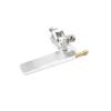 RC Boat Rudder 52mm 75mm 95mm 130mm Steering Rudder with Water-Absorbing Device(52mm Silver) view 1