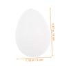Cabilock 25pcs Blank Graffiti Eggs for DIY Easter Decorations Egg Pendants for Boys and Girls Crafting and Painting for Home School and view 2