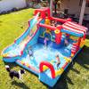 AKEYDIY Inflatable Water Slide, 18 in 1 Water Park Bounce House for Big Kids, Bouncy House with Dual Slides,Big Splash Pool,Water Cannon for Outdoor/Backyard/Party, Water Bounce House with 550W Blower view 1