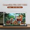 Acrylic Display Case for Le-go 10332 Medieval Town Square Model - Sturdy Protection for Your Collectible (Model Not Included), Mirror-Background view 2
