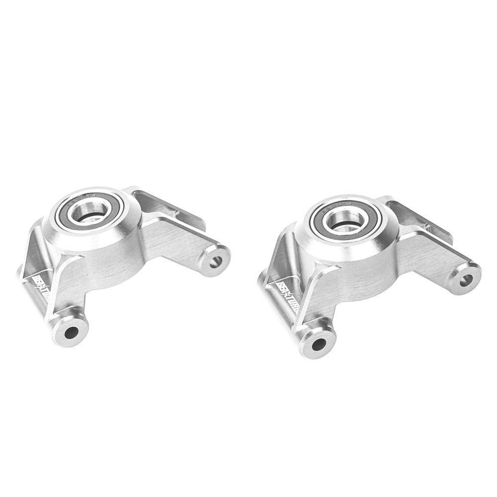 BeaxTurbo Racing Upgrade Parts CNC Aluminum 7075# Rear Wheel hub Carrier for LOSI DBXL,DBXL-E2.0 1/5 (Silver)