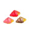 3 pcs Realistic Artificial Toy Fake DonutsFood Fake Cakes Desserts Donut Decorations Toys for Doughnut Party Decoration, Prop Food 3 x 3 inches (Kosher with Sauce) view 1