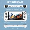 AIUOUS Powkiddy X55 Handheld Retro Game Console Built-in 20,000 Games 128G 5.5-Inch IPS Screen Video Gaming Console for Kid Adult, RK3566CPU, HDMI Interface (White) view 3
