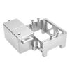 BeaxTurbo Racing Upgrade Parts CNC Aluminum7075 Servo Mount & Reciever Case for Losi DBXL-E 2.0 1:5 (Silver) view 4