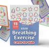 Breathing Exercise Cards for Kids -Montessori Flash Cards for Mindfulness Calm Down Corner Kit- Breathing Exercises for Anxiety Relief- view 1