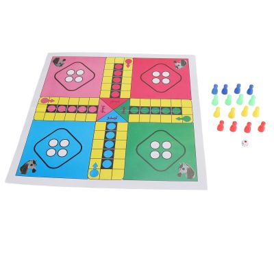 Flying Chess Family Game Sturdy International Flight Chess for Kids and Adult Family Party, Camping