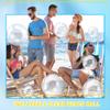 18 Pack 16 Inch 12 Inch 8 Inch Inflatable Clear Beach Ball Inflatable Clear Ball Balloons Transparent Beach Ball for Summer Beach Pool Party Favor, 3 Size view 4