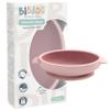 Bibado - Silicone Baby Bowl (Blush) - Stay Put Suction Bowl - Oval Shape - First Meals & Snacks - Durable, Dishwasher & Microwave Safe, BPA Free - Medical Grade - Baby Essentials - 6 Months to 3 Years view 1