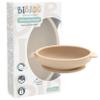 BIBaDO - Silicone Baby Bowl (Fawn) - Stay Put Suction Bowl - Oval Shape - First Meals & Snacks - Durable, Dishwasher & Microwave Safe, BPA Free - Medical Grade - Baby Essentials - 6 Months to 3 Years view 1