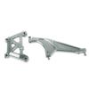 BeaxTurbo Racing Upgrade Parts CNC Aluminium7075 Front Chassis Brace+Top Plate for LOSI DBXL E2.0 1/5 (Silver) view 1