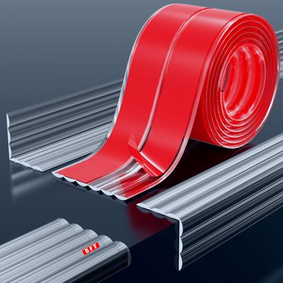 Edge Corner Protector Baby Proofing, Self-Adhesive Soft Strip Sharp Edge Protective Bumper Guards for Child Safety, Cabinet Door Desk Glass Table Bed Window Wall, 1.18INx5FT, Transparency
