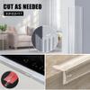 Edge Corner Protector Baby Proofing, Self-Adhesive Soft Strip Sharp Edge Protective Bumper Guards for Child Safety, Cabinet Door Desk Glass Table Bed Window Wall, 1.18INx5FT, Transparency view 4