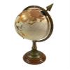 Brass World Map Globe on Wooden Base with Arrow, Rotating Globe, Educational World Map Globe, Home & Office Desk Dcor view 4