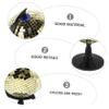 CIYODO Mushroom Disco Ball Disco Ball Globe Stylish Office Decor with Flare Effect view 3
