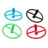 Fun Express 1 1/2" Bulk 48 Pieces Black, Blue, Red & Green Circle Plastic Spin Top Toys view 1