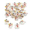 1 1/4" - 1 1/2" Frosty the Snowman Characters Rubber Erasers - 24 pieces view 1