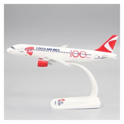 LIUSANGLIU Scale Aircraft 1:200 for A320 Czech Airlines ABS Resin Airplane Model Plane Model Simulated Scale Aircraft Suitable for Display