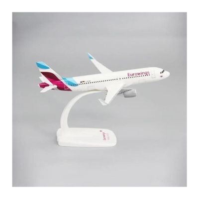 LIUSANGLIU Scale Aircraft 1:200 for A320 Eurowings Airlines ABS Resin Airplane Model Simulated Scale Aircraft Finished Model Suitable for Display