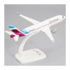 LIUSANGLIU Scale Aircraft 1:200 for A320 Eurowings Airlines ABS Resin Airplane Model Simulated Scale Aircraft Finished Model Suitable for Display view 3