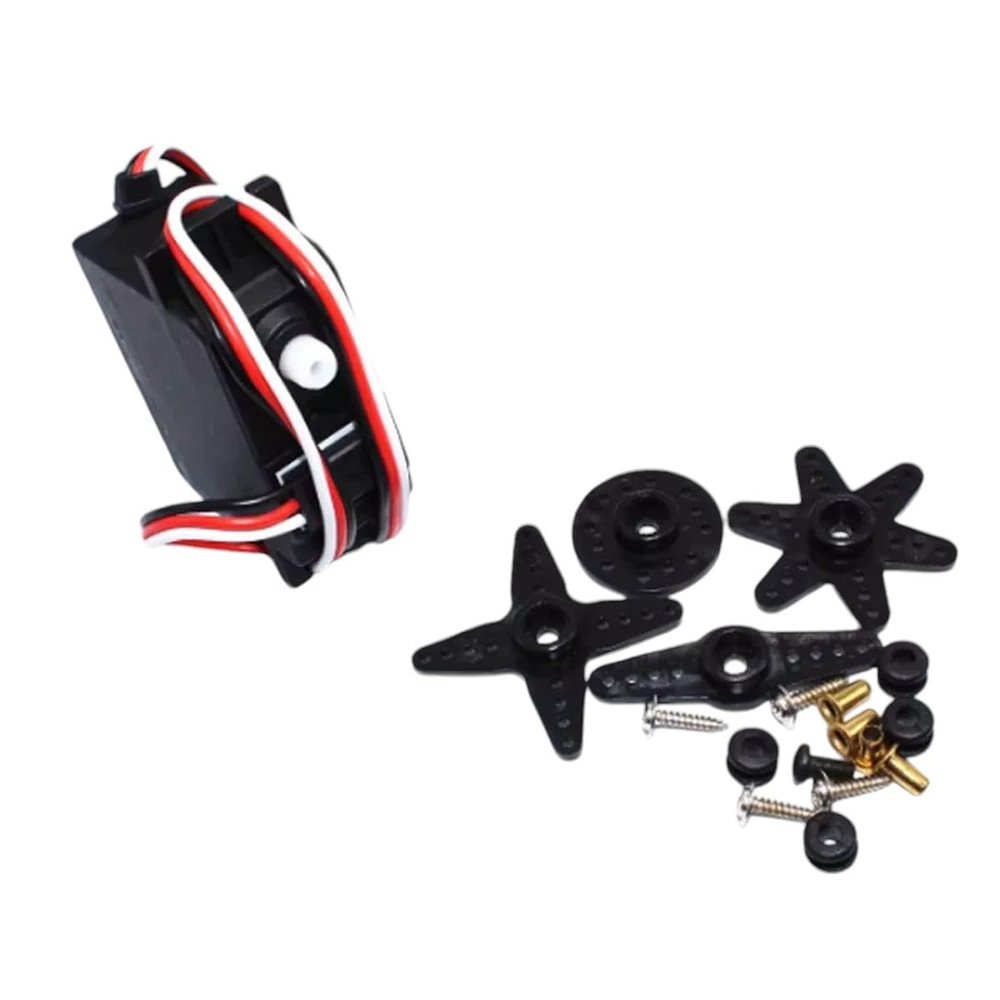 1pcs DS04-NFC 360 Degree Continuous Rotation Servo Torque 5.5kg 360 Degree Servo DC Gear Motor for Airplane Model Car Modelrobot New for Arrival 2025 High for Quality
