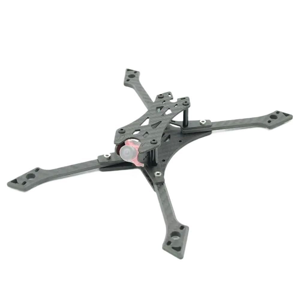 220mm Wheelbase Frame Kit Compatible With DIY FPV Racing Drone Compatible With 2204-2306 Motor And 20A-45A ESC Featuring 5 Inch Carbon Fiber Rack Support Compatible With RC Quadcopter