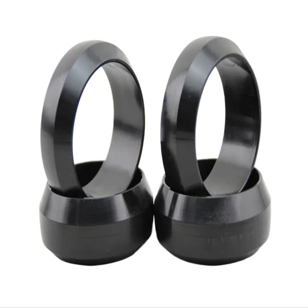 4 Pack 0 Degree Drift Tires Black Compatible with 1:10 Scale Drift Cars 1/10 Drift Tyres Model 20002