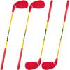 4 Pack Red Golf Clubs with 5 x 3.5 Oversized Heads and 36 Lightweight Carbon Shaft Perfect for Outdoor Yard Games view 1