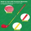 4 Pack Red Golf Clubs with 5 x 3.5 Oversized Heads and 36 Lightweight Carbon Shaft Perfect for Outdoor Yard Games view 3