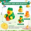 24 Pcs Camp Rubber Duck Bulk Summer Vacation Party Favors 2 Inch Rubber Ducks Gifts for Camping Adventure Theme Birthday Party Decoration view 2