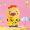 Acgtrick Cute Capybara Plush with 9 pcs Clothes & Accessories, Soft Capybara Stuffed Animal Capybara Plush Toy, Dress Up Kawaii Capybara Plushies Birthday Gifts for Kids Boys Girls 10.2 inch view 3