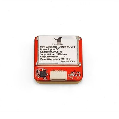 For HGLRC M80 PRO GLONASS GALILEO QZSS SBAS BDS GPS Module QMC5883 Compass Gain ant for RC Airplane FPV Long Range Drones toy replaceable parts RC(1PC)