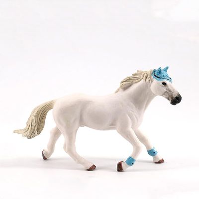 MFJL Horse Toy Figure, Realistic Hand-Painted Horse Figure Toys for Girls Boys, Quarter White Figure Learnig Toys, Educational Gift for Kids, Perfect Party Favors, Ages 3-15