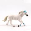 MFJL Horse Toy Figure, Realistic Hand-Painted Horse Figure Toys for Girls Boys, Quarter White Figure Learnig Toys, Educational Gift for Kids, Perfect Party Favors, Ages 3-15 view 1