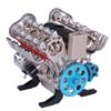 1:3 Full Metal V8 Car Engine Model Kit - DIY Mechanical Assembly Engine Model Kit with 500+ Pcs view 1