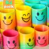 84 Pack Mini Spring Party Favors Toys Magic Fidget Stress Coil for Favor Carnival Prize Birthday Goodie Bag Stuffers for Kids Boys Girls view 4