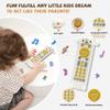 KIRALUMI Baby Remote Control Toy - Baby Musical Toys, Early Number Learning in 3 Languages (English, Spanish & French), Preschool Boys Girls Toys Gift 6, 12, 18 Months. view 2