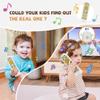 KIRALUMI Baby Remote Control Toy - Baby Musical Toys, Early Number Learning in 3 Languages (English, Spanish & French), Preschool Boys Girls Toys Gift 6, 12, 18 Months. view 4