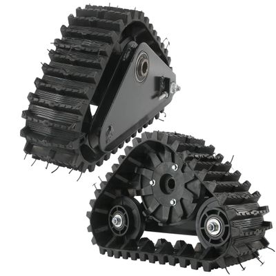 Kemblawolf Complete Karting Go Kart Track Kit Snow Sand Track Go Cart Tracks for UTV Buggy Quad Rear Wheel Kit ATV Electric Snowmobile Tracks 4 Wheeler Mower Golf Cart