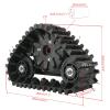 Kemblawolf Complete Karting Go Kart Track Kit Snow Sand Track Go Cart Tracks for UTV Buggy Quad Rear Wheel Kit ATV Electric Snowmobile Tracks 4 Wheeler Mower Golf Cart view 2