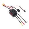 45A RC Car ESC Brushless Electronic Speed Controller with Program Card for All Weather Racing, Adjustable Braking and BEC Output view 2