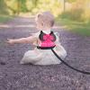 Accmor Toddler Harness Leash, Cute Kids Leash + Anti Lost Wrist Link, 3 in1 Adorable Baby Leash Child Walking Harness Wristband Assistant Strap Mini Belt Protector for Girls to Outdoor Travel view 4