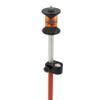 360 Degree Mini Prism with Pole, Hook, Level Bubble, GRZ101 Surveying Prism for Leica ATR Total Station, 1/4"-20 Thread view 3