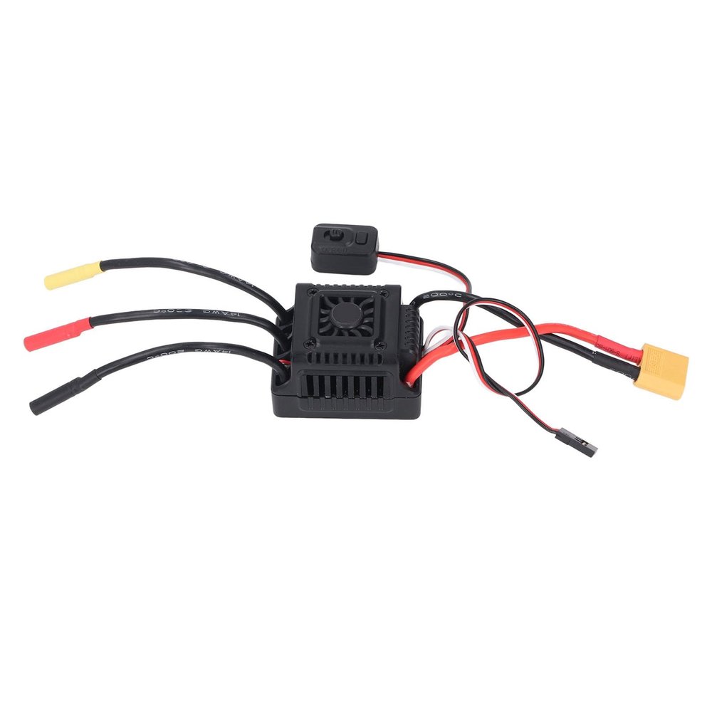 45A RC Brushless ESC, with External Programming Port, High Performance for 1/10 RC Off Road Trucks, Versatile Compatibility with Short Course Trucks, Ideal for All