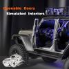 1/12 RC Crawler RTR, MN-128 Off-Road Truck, 4x4 RC Rock Crawler with 2.4G Remote Control RC Jeep Car Model for Adults Hobby Gifts (Gray) view 3